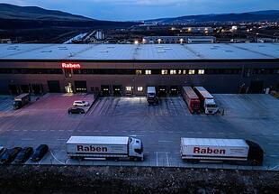 Noul depozit Raben din Cluj, un depozit logistic de ultimă generație și conexiuni zilnice directe cu Europa