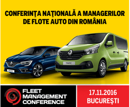 A patra ediție a evenimentului Fleet Management Conference va avea loc pe 17 noiembrie