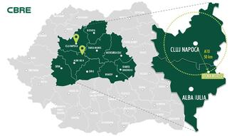Dezvoltarea accelerată a Clujului atrage interes și pentru zonele învecinate