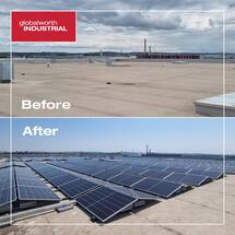 Globalworth finalizează un nou parc fotovoltaic pe acoperişul Industrial Park West din Oradea