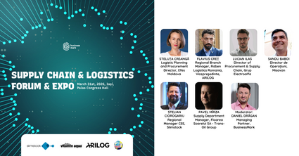 O nouă ediție Supply Chain & Logistics Forum & Expo la Iași - Pe 31 martie, lideri din domeniu vor analiza oportunitățile strategice din regiunea Moldova