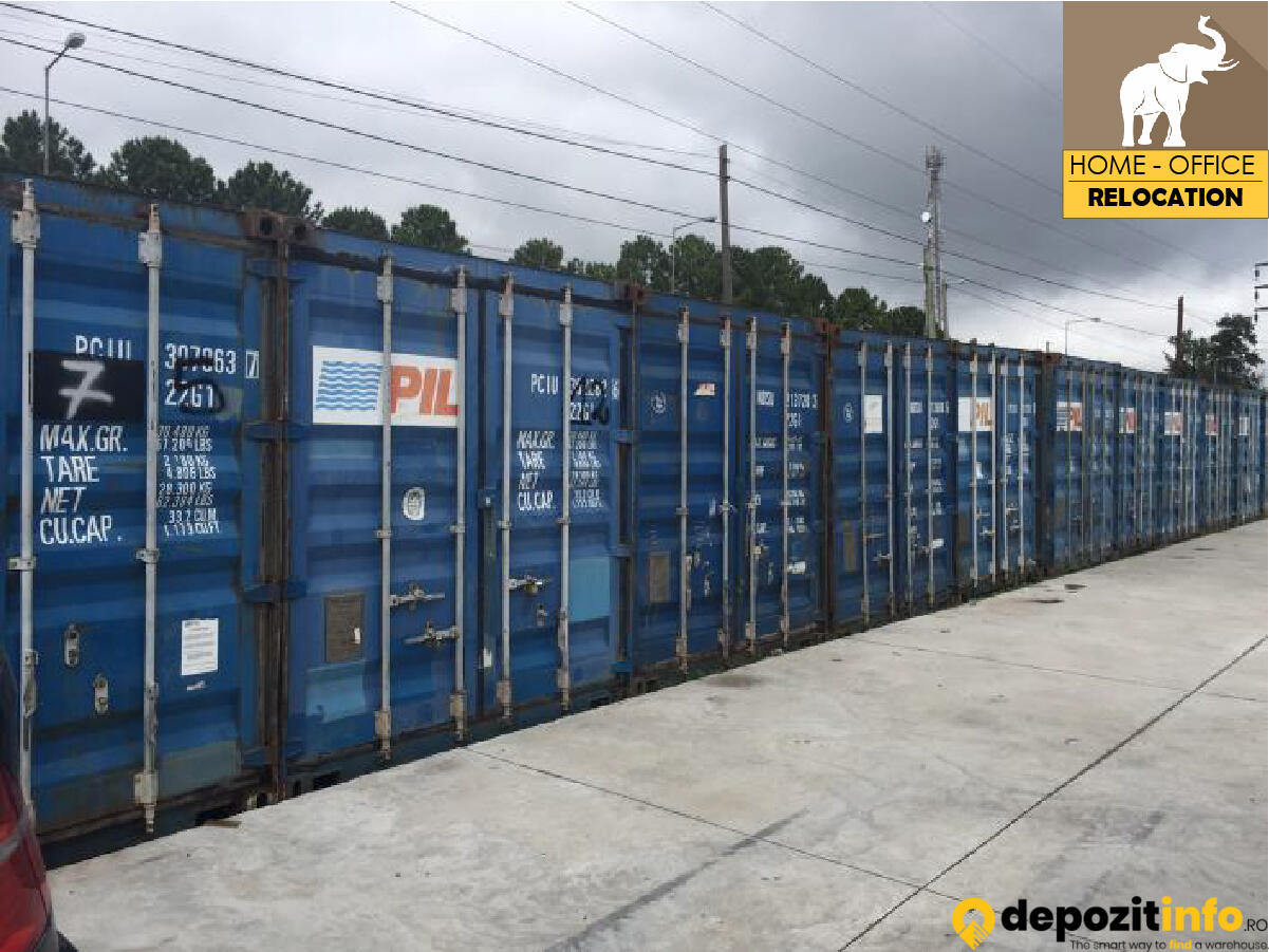 Depozite de închiriat în Container High 80mc 077160 București, Abatorului 7