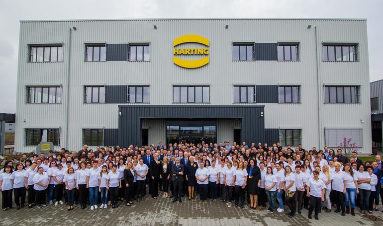 Grupul german Harting a investit 5,5 milioane de euro într-o nouă hală de producție din Sibiu