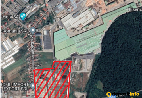 Depozite de închiriat în De vanzare teren industrial in REGHIN, Judetul Mures