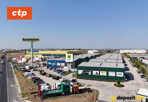 Depozite de închiriat în CTPark Chitila: Spații flexibile de la 300 mp