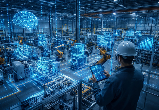 Fabricile cu AI ar putea genera câștiguri de productivitate de până la 60%, potrivit unui raport BCG